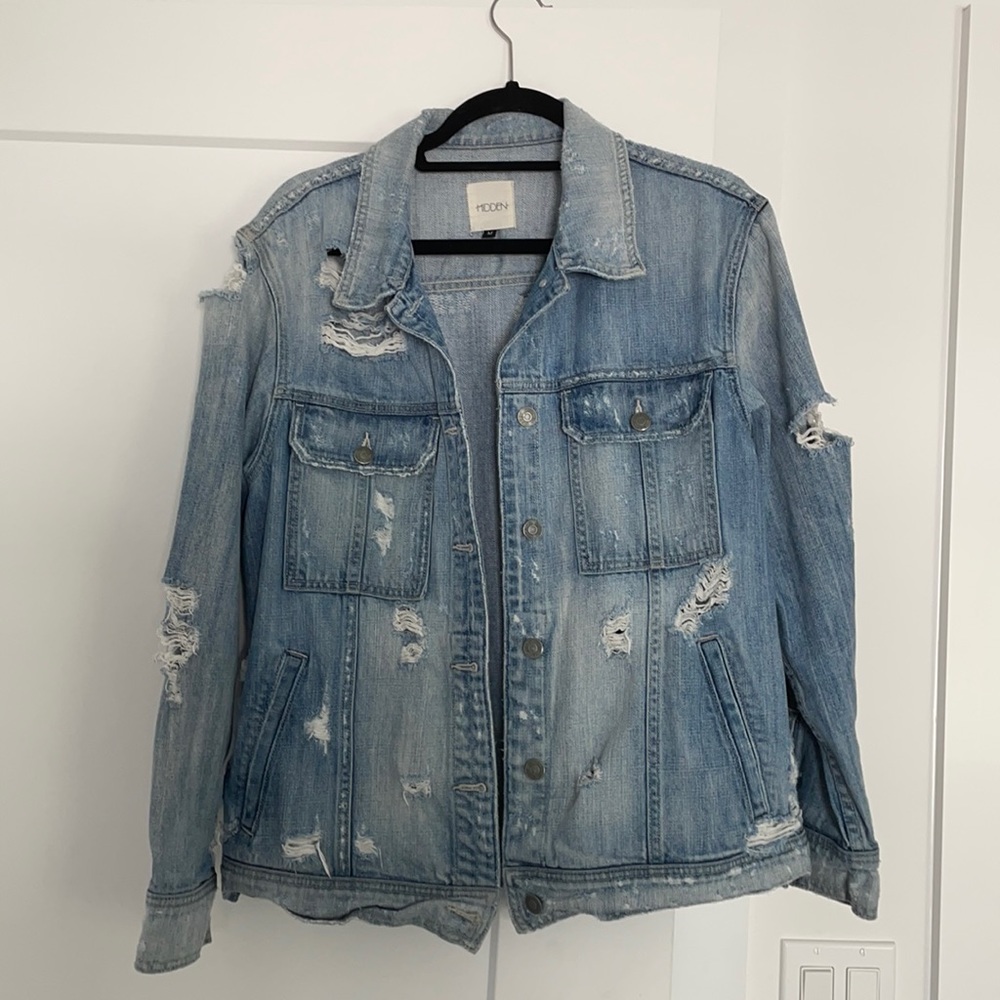 Over sized Jean jacket
